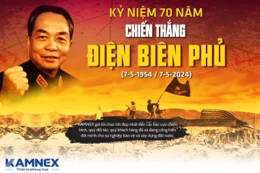 Kamnex chúc mừng kỷ niệm 70 năm Chiến thắng Điện Biên Phủ